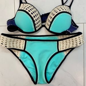 Victoria’s Secret crochet detailed bikini (top & bottom)